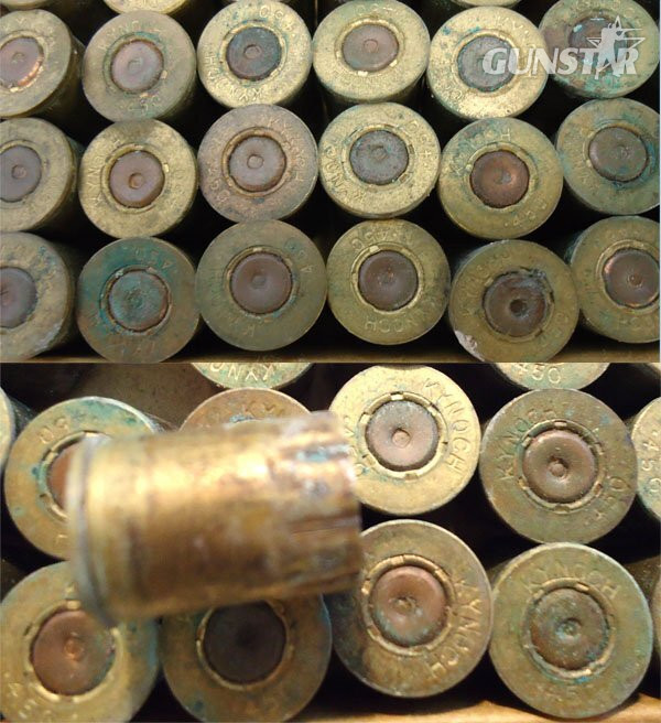Kynoch British Kynoch Box of 50 Fired .450” Blank Pistol Cartridges. - O 2134  Other Ammunition