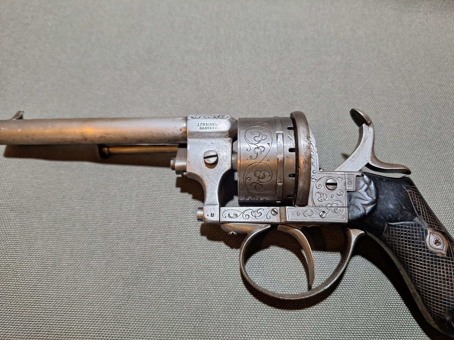 {CATEGORY} - Chaineux 12 Shot Obsolete Revolver in 