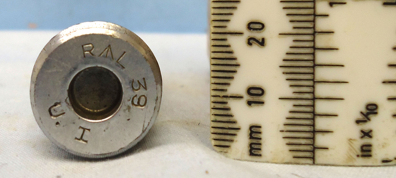DEACTIVATED INERT. Rare Boys .55 (14x99B) Mark 1 1939 Dated Inspection Anti-Tank Rifle Round. - O 1803 DEACTIVATED INERT. Rare Boys .55 (14x99B) Mark 1 1939 Dated Inspection Anti-Tank Rifle Round. - O 1803  Other Ammunition