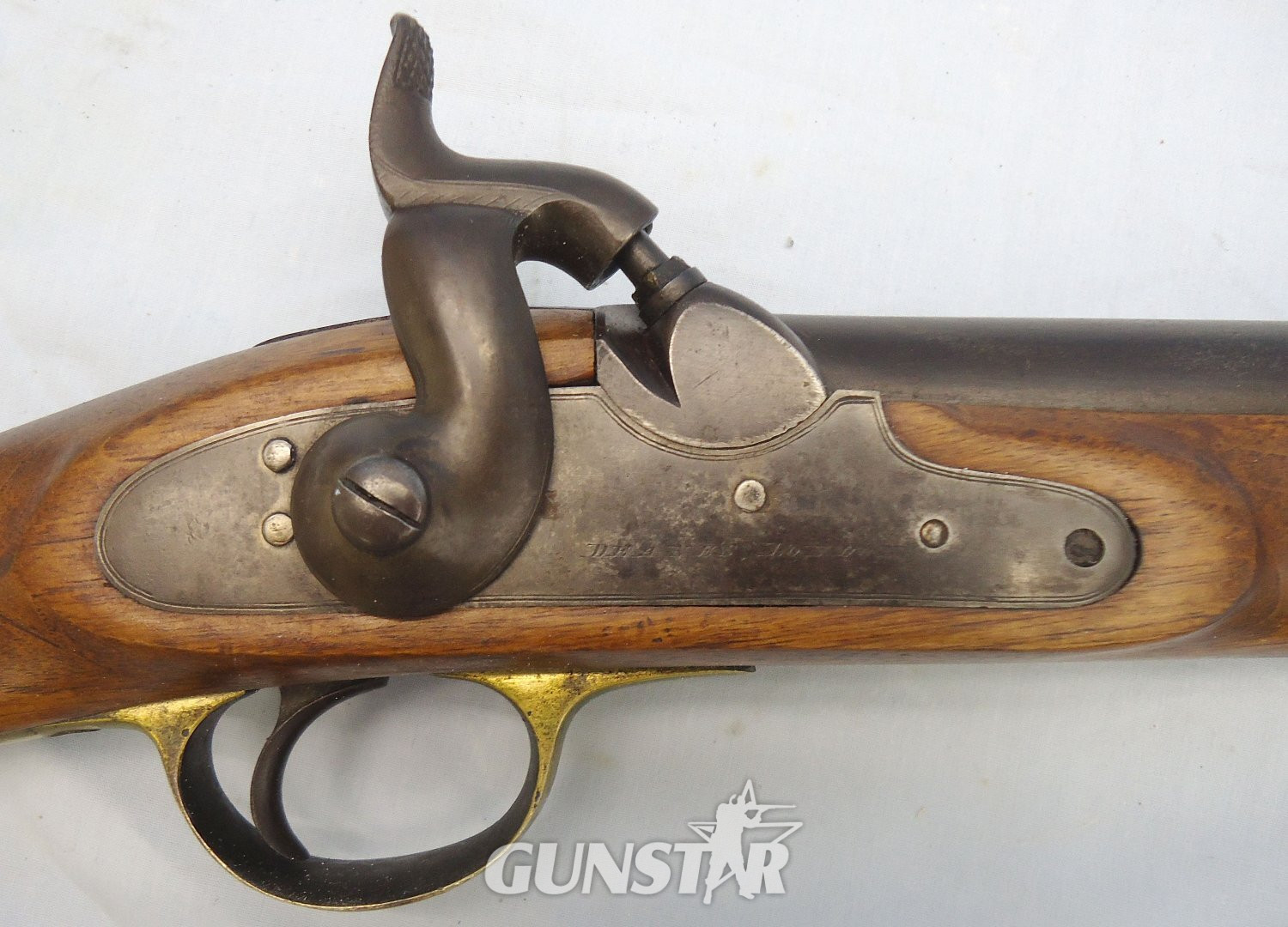 English, Deane of London .650 Constabulary Antique Carbine, Bayonet & Sling. Sn 23634 English, Deane of London .650 Constabulary Antique Carbine, Bayonet & Sling. Sn 23634 Muzzleloader Various Rifle 