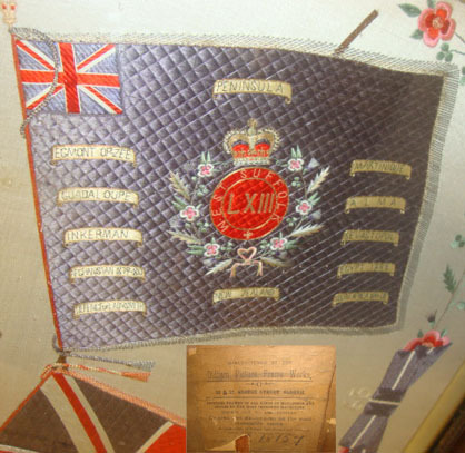  Framed Hand Stitched Silk Boer War & Before Battle Honours Of The Manchester Reg Framed Hand Stitched Silk Boer War & Before Battle Honours Of The Manchester Reg Other Accessory
