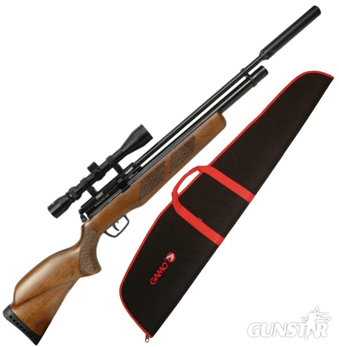 Gamo Coyote Package Discount Deal Scope - Silencer - Bag .177 in 