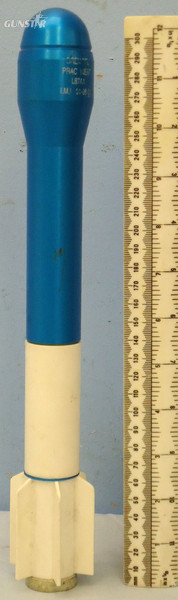 INERT DEACTIVATED. Unfired, British L87A1 Practice HEAT (High Explosive Anti-Tank) Rifle Grenade For The SA80 Rifle. - O 1614 INERT DEACTIVATED. Unfired, British L87A1 Practice HEAT (High Explosive Anti-Tank) Rifle Grenade For The SA80 Rifle. - O 1614  Other Ammunition in 