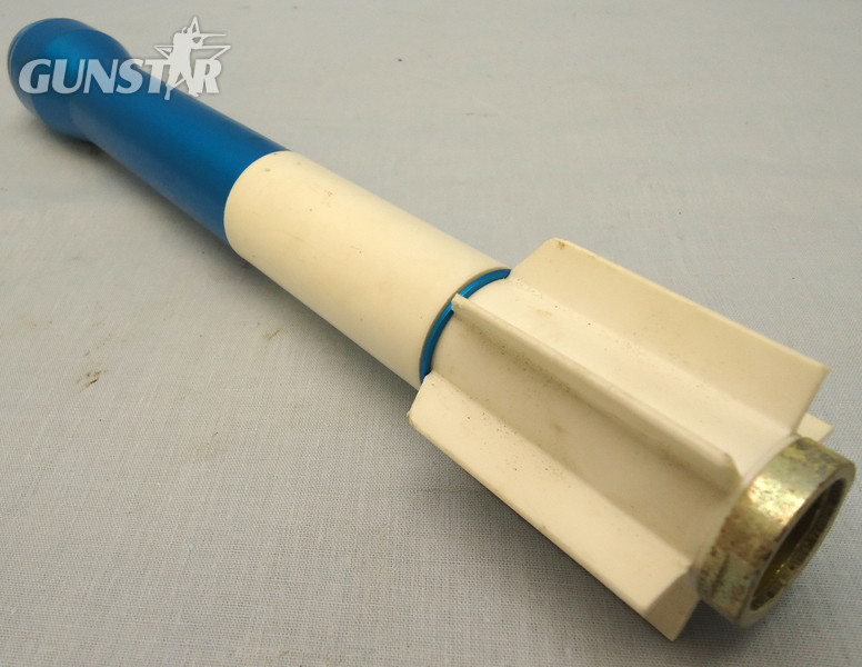  INERT DEACTIVATED. Unfired, British L87A1 Practice HEAT (High Explosive Anti-Tank) Rifle Grenade For The SA80 Rifle. - O 1614 INERT DEACTIVATED. Unfired, British L87A1 Practice HEAT (High Explosive Anti-Tank) Rifle Grenade For The SA80 Rifle. - O 1614  Other Ammunition
