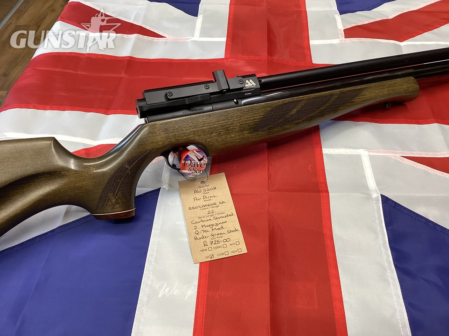 Air Arms S510 Carbine Superlite .22 in 