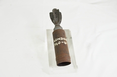 Pair of WW2 Mortar Shell Trench Art Bells Other Accessory