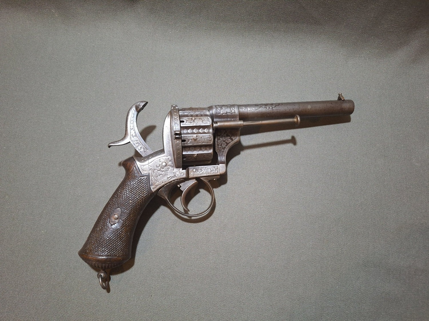 Lefaucheux 10 shot Obsolete Revolver 