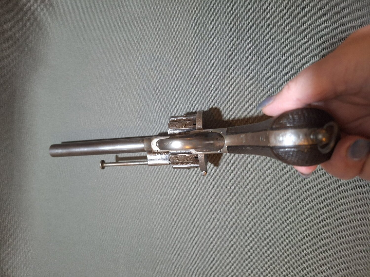 {CATEGORY} - Lefaucheux 10 shot Obsolete Revolver in 