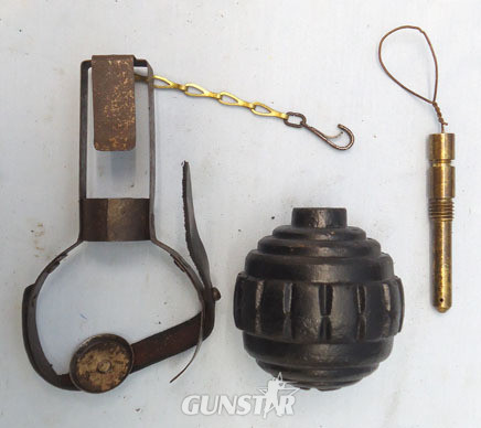  INERT DEACTIVATED. WW1 German Kugel Hand Grenade Model of 1915 Na And Original D INERT DEACTIVATED. WW1 German Kugel Hand Grenade Model of 1915 Na And Original D Antique & Militaria
