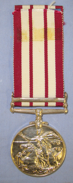 British Royal Navy 1915 To 1962 King’s Crown George VI Naval General Service Silver Medal (GSM) With ‘1945-1951 Minesweeping’ Clasp Awarded To D/JX 292924 Signaller R.E. Rhodes RN & Ribbon  Antique & Militaria