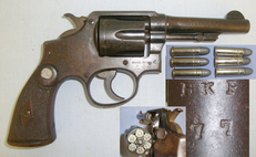 Smith & Wesson Military & Police .38 Special Calibre Revolver With Open Cylinders That Will Accept Inert Rounds & 6x Inert Deactivated Rounds Of .38 Special Ammunition*VERY EARLY UK 1993 DEACTIVATION** Sn 20067:26 None Revolver
