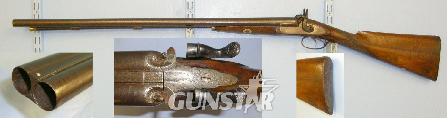  James Cuthbert Muzzle Loading Percussion Sporting Shotgun. Sn 20512:3 Muzzleloader 12 Bore/gauge