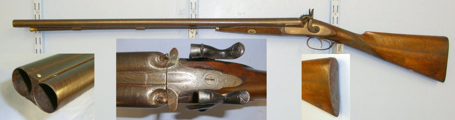  James Cuthbert Muzzle Loading Percussion Sporting Shotgun. Sn 20512:3 Muzzleloader 12 Bore/gauge