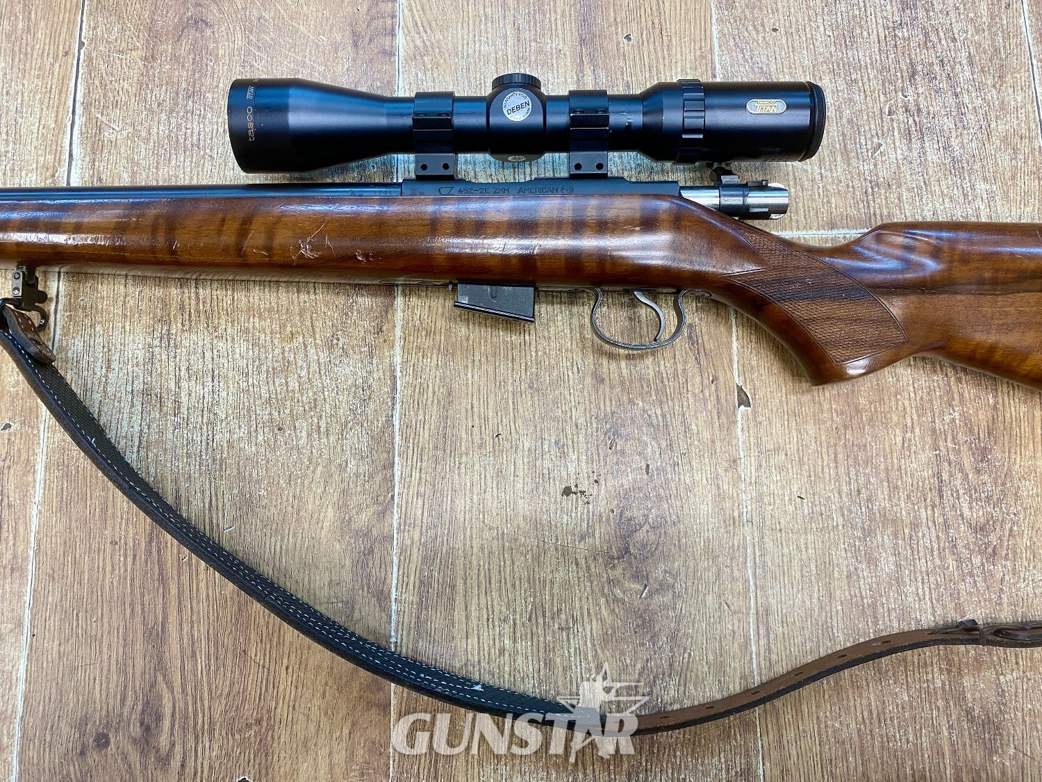 CZ 452-2E-ZKM Varmint Bolt Action .17 Hornady Magnum Rimfire (.17 HMR) Rifle
