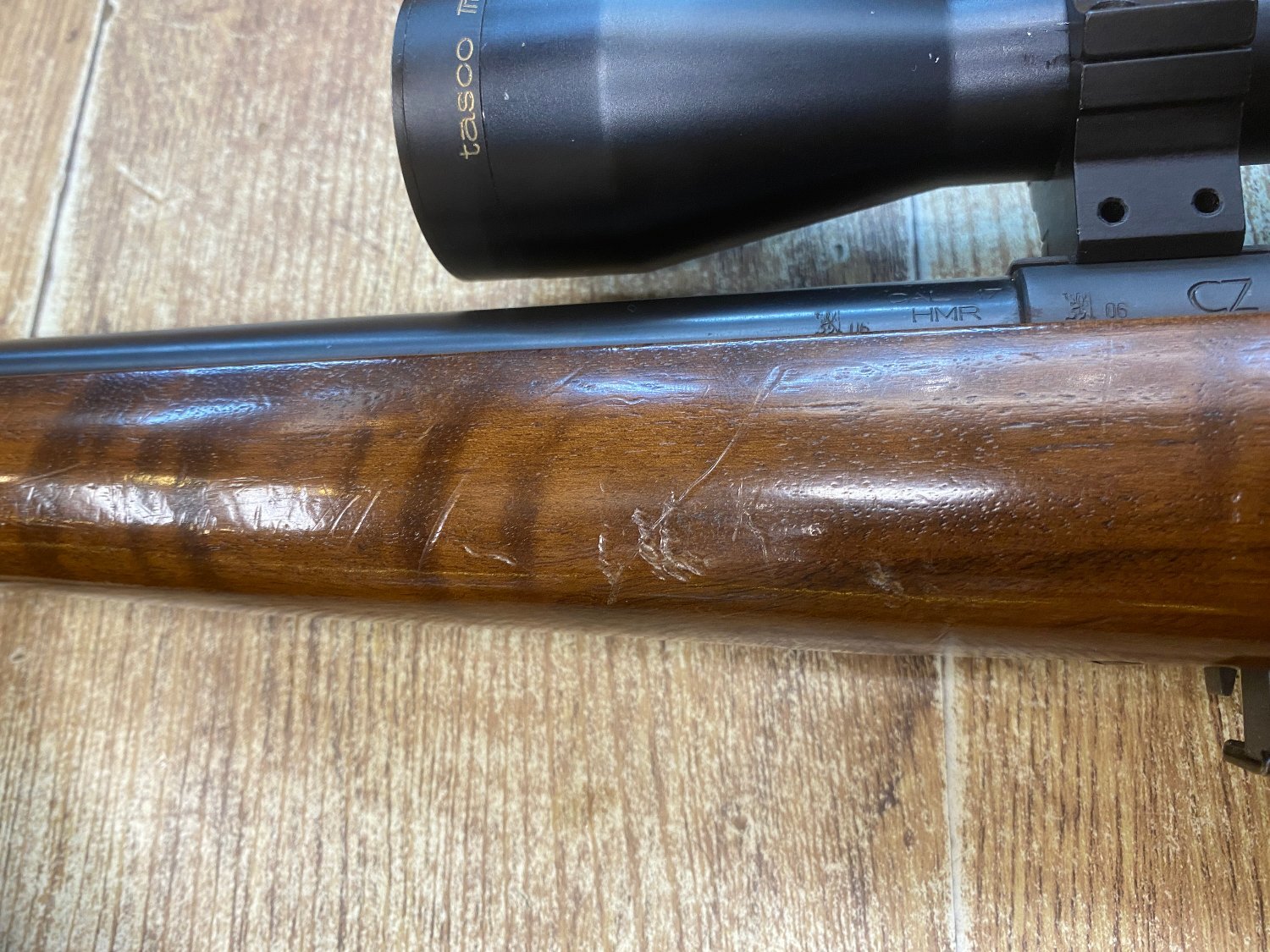 CZ 452-2E-ZKM Varmint Bolt Action .17 Hornady Magnum Rimfire (.17 HMR) Rifle - {CATEGORY}