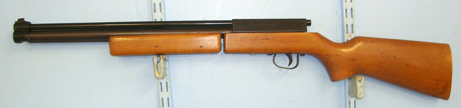  1977-1988 Japanese Sharp Innova Single Shot .22 Calibre Pneumatic Pump Action Recoilless Air Rifle. AI 602 air rifle .22