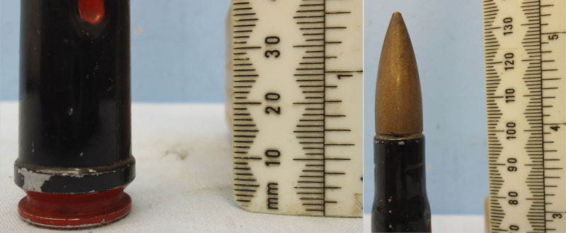  DEACTIVATED INERT. Rare Boys .55 (14x99B) Drill Anti-Tank Rifle Round. - O 1804 DEACTIVATED INERT. Rare Boys .55 (14x99B) Drill Anti-Tank Rifle Round. - O 1804  Other Ammunition