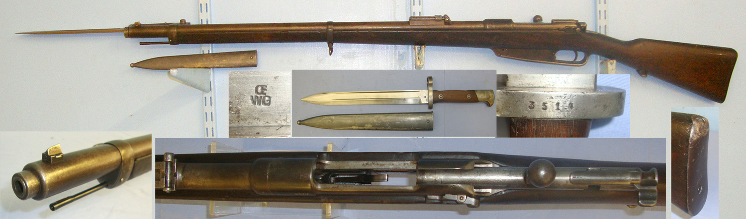  Steyr With Steyr G88 Rifle Knife Bayonet & Scabbard**UK 2007 DEACTIVATION CERTIFICATED** Sn - 10923:17 Bolt Action None Rifle