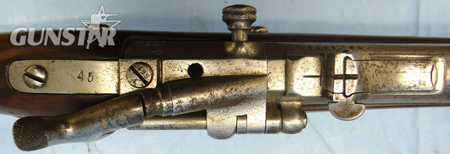 {CATEGORY} - Kjøbenhavns Tøjhus (Copenhagen Arsenal) Danish, Model M1848/65 Snider Conversion (17.5x28R) of the Model1848 Bagladeriffel Pillar Breech Percussion Obsolete Calibre Rifle. Sn - 22426:33 Single Shot Obsolete Rifle