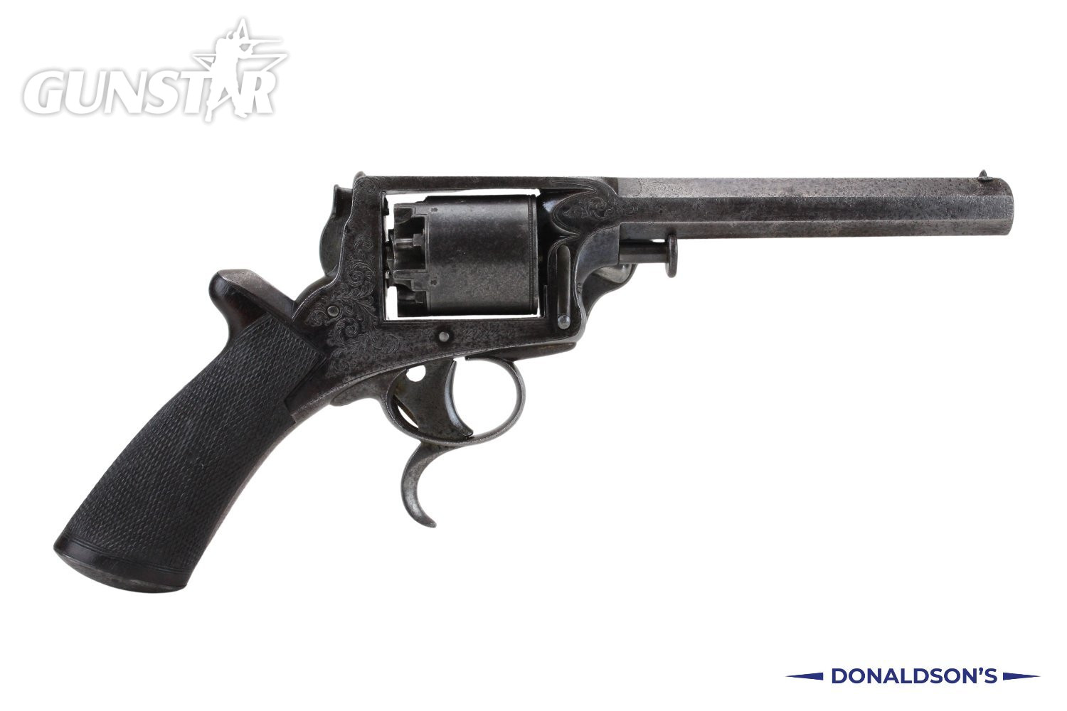 Tranter 1st Pattern Dual Trigger .45 .45 Revolver - {CATEGORY} in 