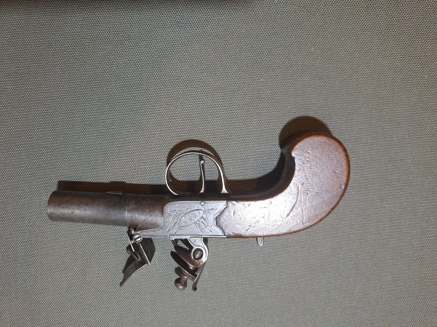 L. Pratt Pocket Pistol Obsolete Muzzleloader