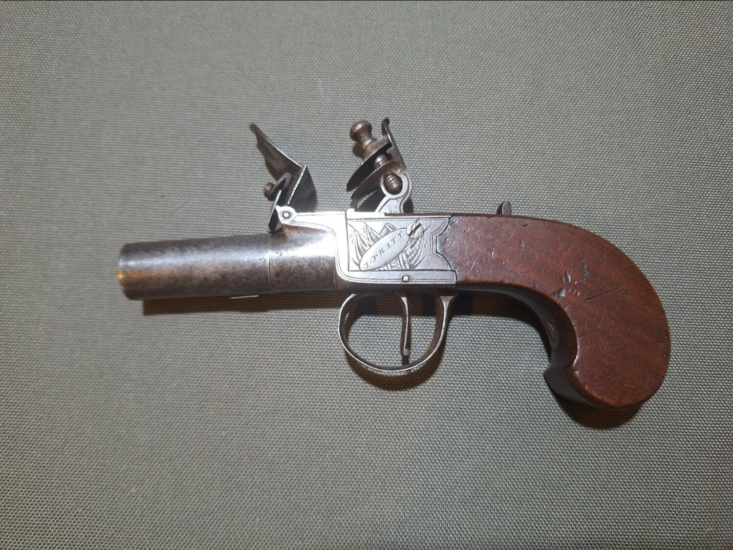 L. Pratt Pocket Pistol Obsolete Muzzleloader - {CATEGORY} in 