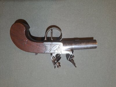 L. Pratt Pocket Pistol Obsolete Muzzleloader