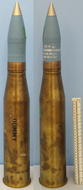 INERT DEACTIVATED. Israeli Mint 60MM (60x410R) HVMS HE (High Explosive) Dummy Tank Round. - O 1659 INERT DEACTIVATED. Israeli Mint 60MM (60x410R) HVMS HE (High Explosive) Dummy Tank Round. - O 1659  Other