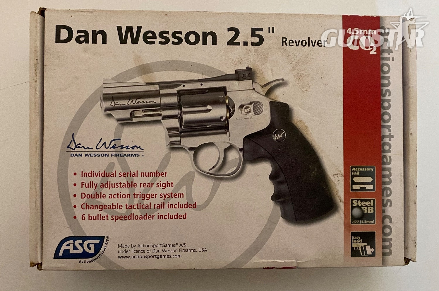 Dan Wesson 2,5”Revolver .177 .177 - {CATEGORY} in 