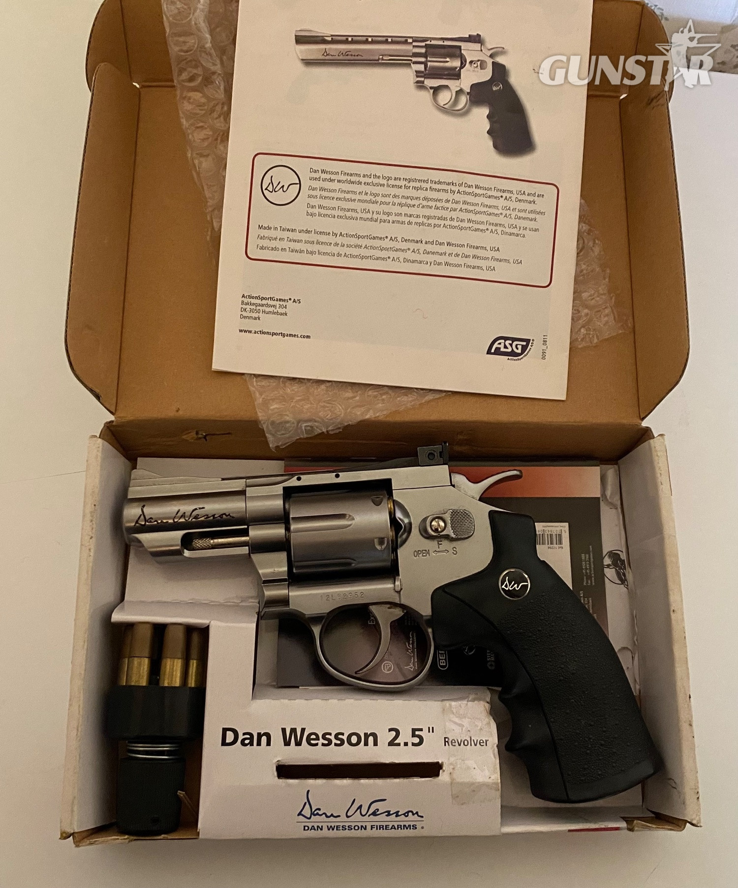 Dan Wesson 2,5”Revolver .177 .177 - {CATEGORY}