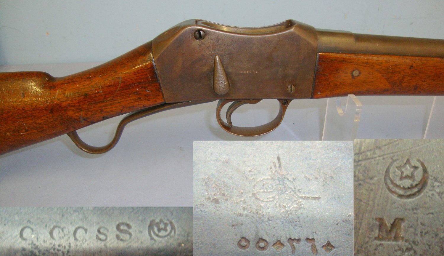 EXTREMELY RARE** C1873 Russo-Turkish War American Peabody Martini Action Turkish Government Contract 11.3x59R (.45 Turkish) Obsolete Centre Fire Calibre Service Rifle. Sn 20023 rifle Single Shot Obsolete Rifle