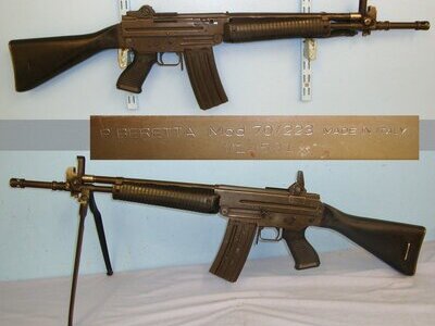 Beretta With Folding Bi Pod. D 1501:1 None  Machine Gun