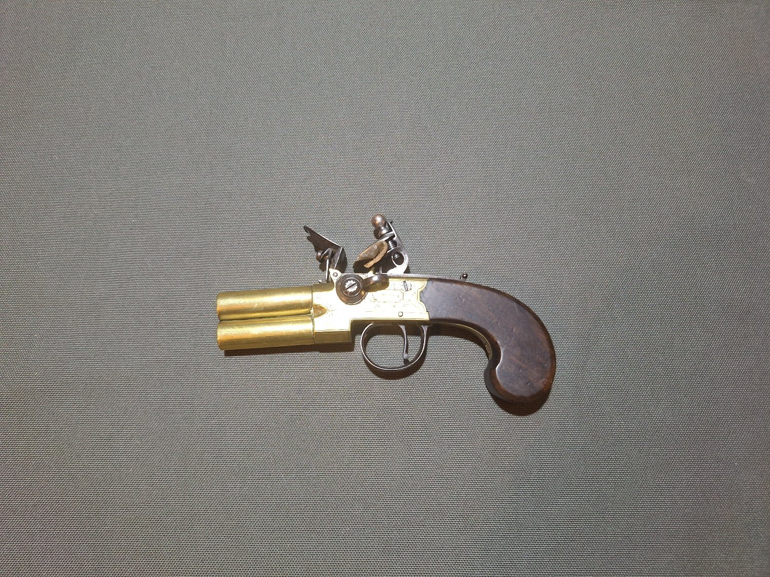 W. Holt Over & Under Obsolete Muzzleloader