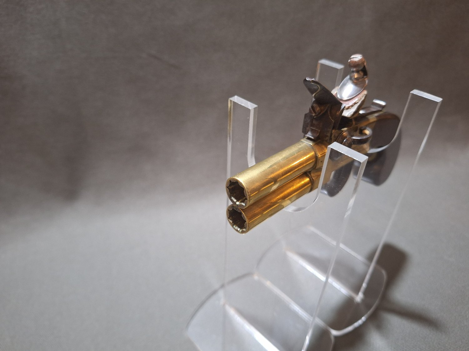 {CATEGORY} - W. Holt Over & Under Obsolete Muzzleloader in 