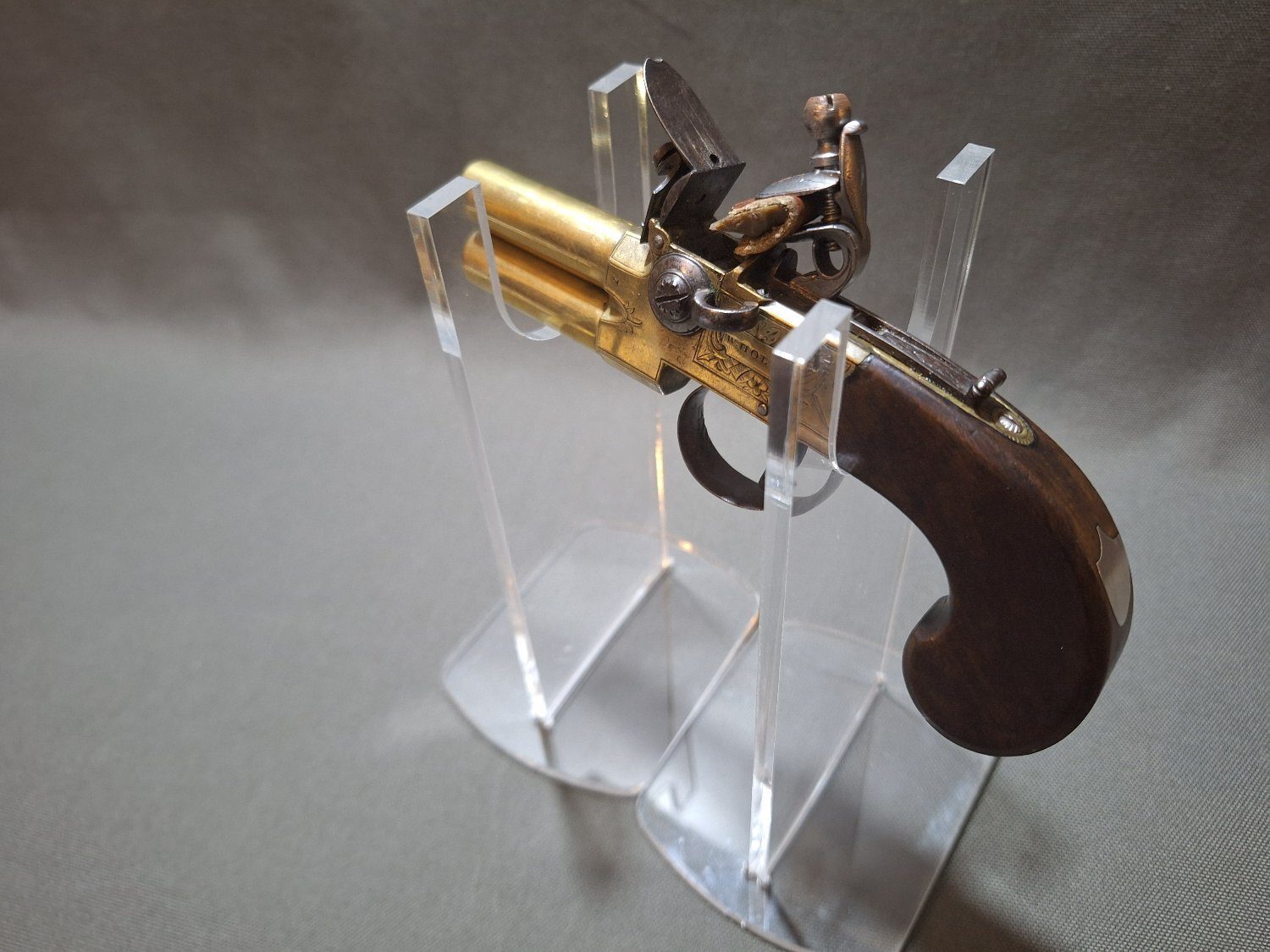 {CATEGORY} - W. Holt Over & Under Obsolete Muzzleloader