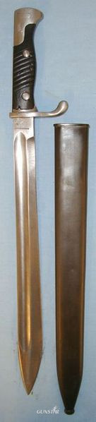 Schleutermann & Companie Remscheid-Hasten 1917-1918 2nd Pattern Imperial German  Bayonet