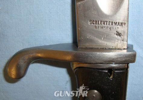  Schleutermann & Companie Remscheid-Hasten 1917-1918 2nd Pattern Imperial German  Bayonet