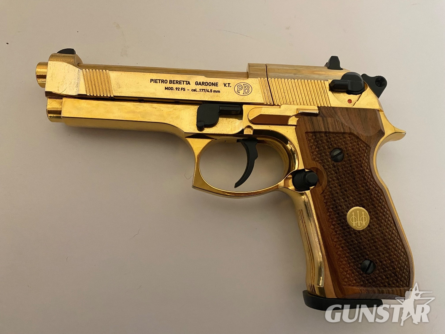 Beretta 92FS Gold Edition  .177 - {CATEGORY} in 