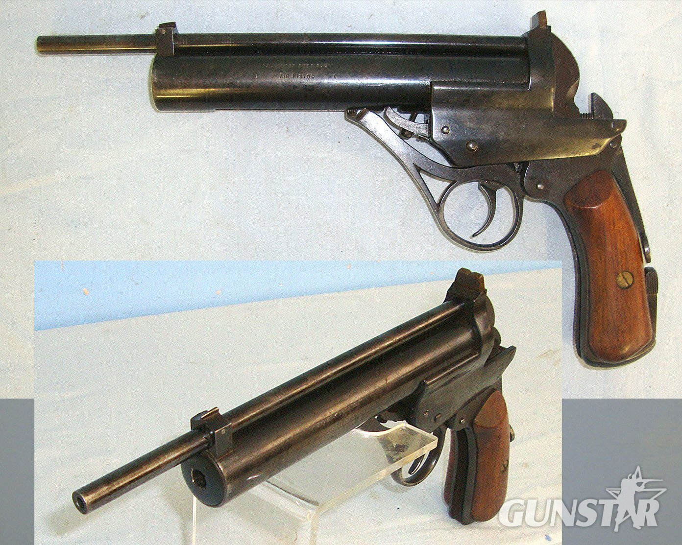  RARE*ONE Of ONLY 1200*MATCHING NUMBERS*POSSIBLE FACTORY SPECIAL ORDER WALNUT GRIPS*British Westley Richards & Co Ltd 2nd Variant Large Frame ‘Highest Possible’ .177 Calibre Air Pistol. Sn 23656 air pistol .177