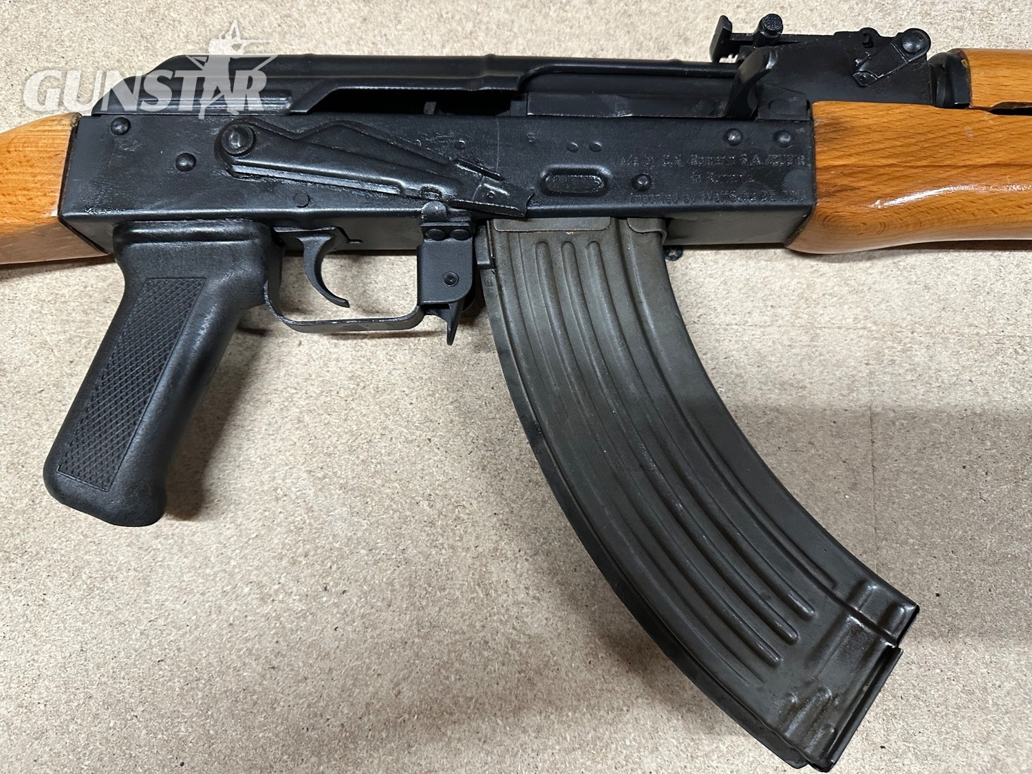 AK47 Romanian Straight Pull 7.62x39mm Rifle - {CATEGORY} in 