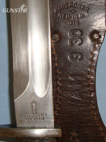  J.Corts Sohn Remscheid Bayonet