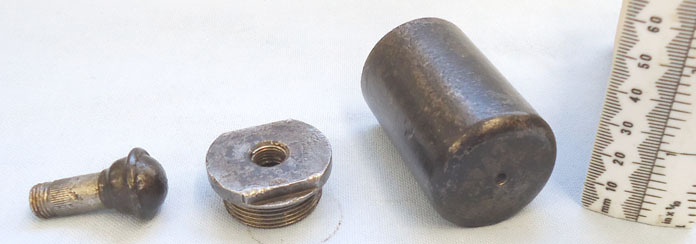  INERT DEACTIVATED. Rare German 1945 Improvised Last Ditch Hand Grenade Variation INERT DEACTIVATED. Rare German 1945 Improvised Last Ditch Hand Grenade Variation Antique & Militaria
