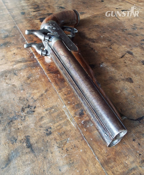  Howdah Pistol Double barrel Howdah .45 Muzzleloader