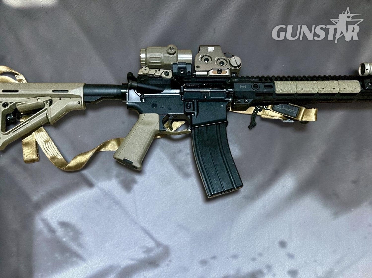 Guncraft M4 / AR15 Semi-Auto .22 Winchester Magnum Rimfire (.22 WMR) Rifle