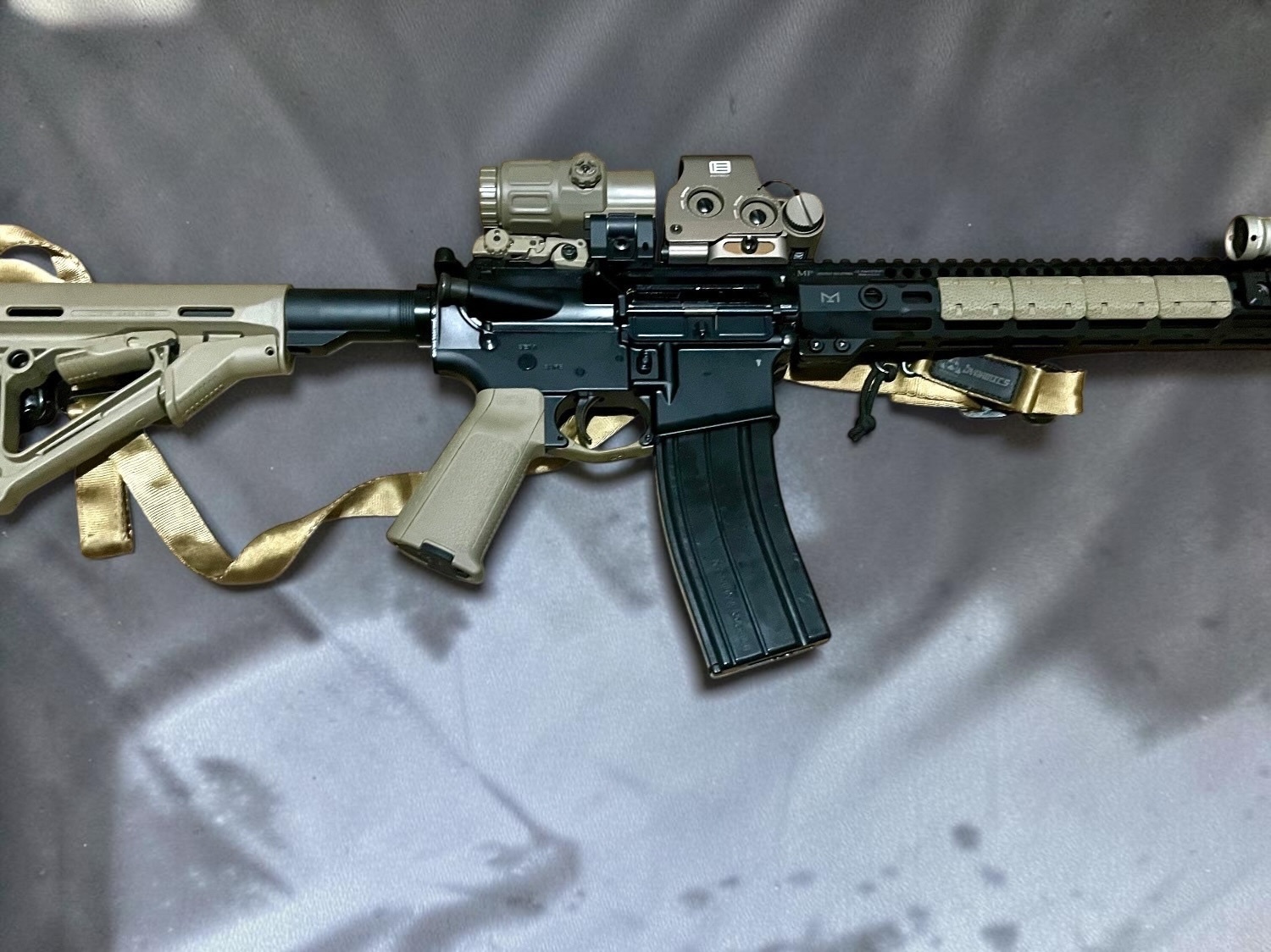 Guncraft M4 / AR15 Semi-Auto .22 Winchester Magnum Rimfire (.22 WMR) Rifle