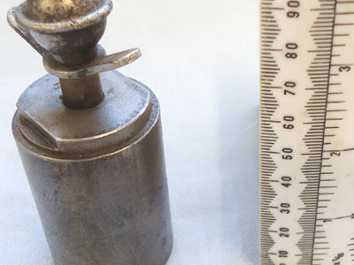 INERT DEACTIVATED. Rare German 1945 Improvised Last Ditch Hand Grenade Variation INERT DEACTIVATED. Rare German 1945 Improvised Last Ditch Hand Grenade Variation Antique & Militaria