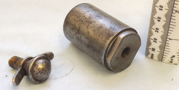  INERT DEACTIVATED. Rare German 1945 Improvised Last Ditch Hand Grenade Variation INERT DEACTIVATED. Rare German 1945 Improvised Last Ditch Hand Grenade Variation Antique & Militaria