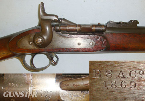  BSA Snider Enfield Single Shot .577 Rifle