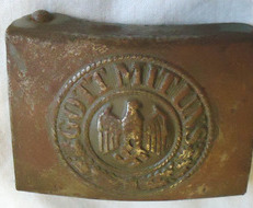 WW2, 1940 Dated German Army Belt Buckle WW2, 1940 Dated German Army Belt Buckle Clothing