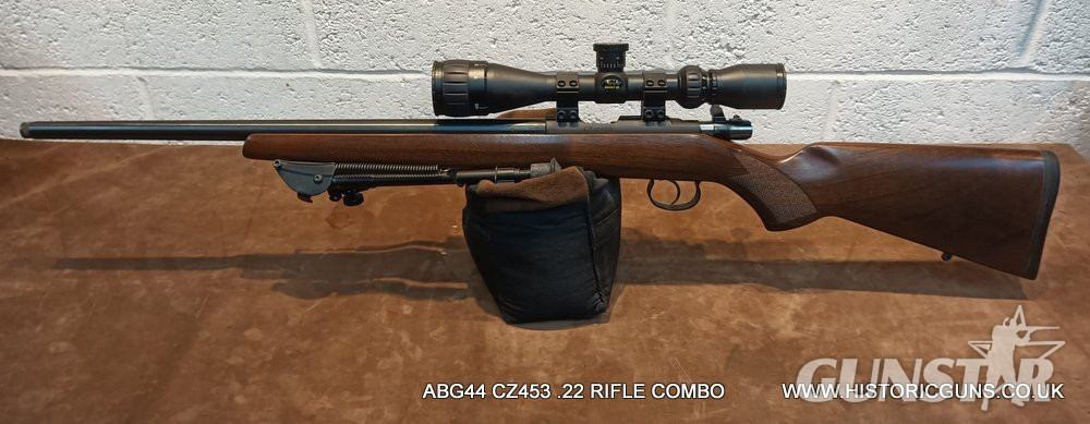 CZ 453 Bolt Action .22 Long Rifle (.22 LR) Rifle in 